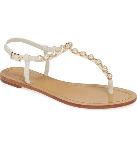 cheap emmy embellished t-strap sandal tory burch